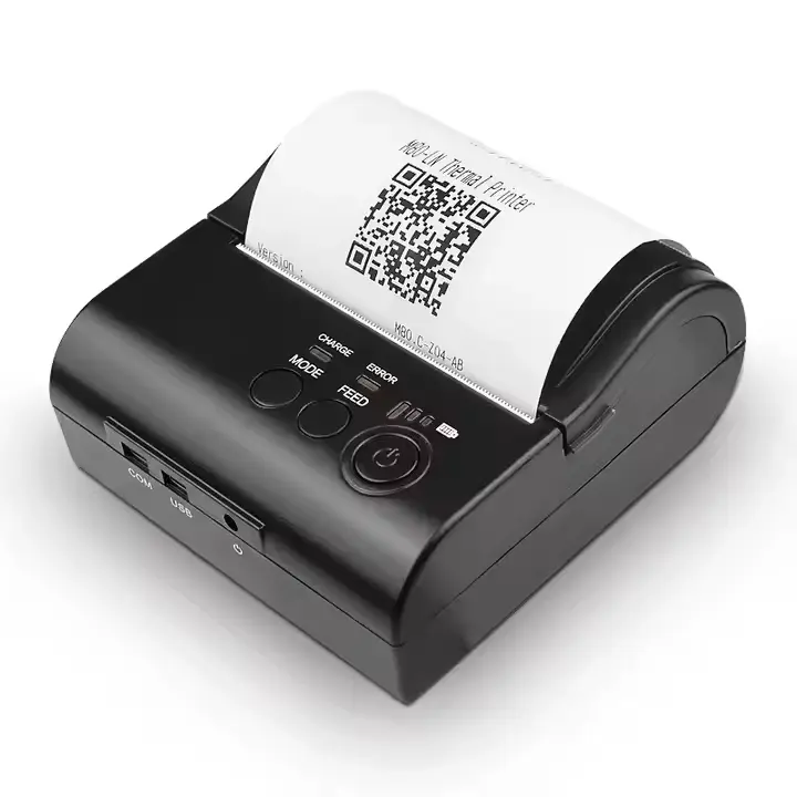 Impresora de tickets Bluetooth portatil 80mm ZJ8001 (Android) 